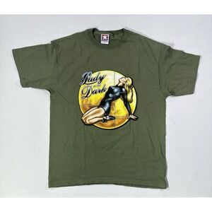Propper Lady in the Dark Nose Art T-Shirt Size L WWII Airplane Pinup Graphic USA